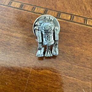 R2D2 Silver tone  Pin